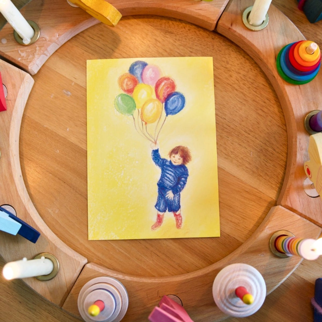 Postcards - Balloons, pack of 5 cards