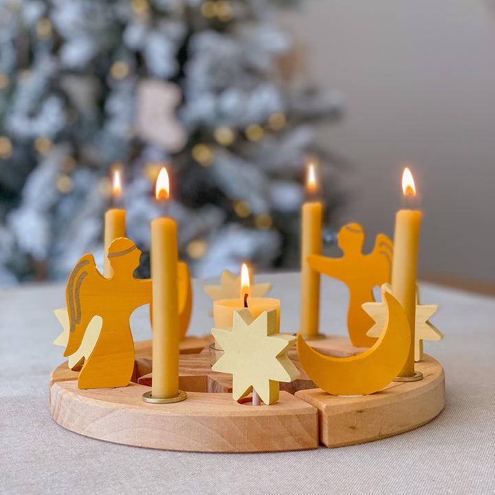 GR-03580 Grimms Moon Candle Holder Decoration