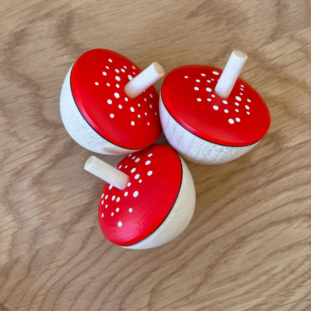 EA707 Mader Toadstool Egg Spinning Top