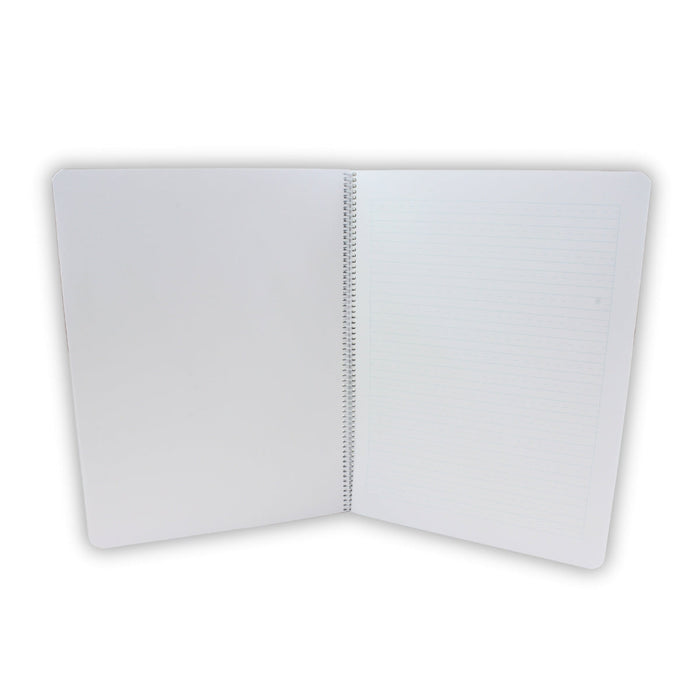 Literacy Lesson Books Portrait 24x32cm alt blank and lined pages, pk of 10 - 1cm spacing, Australia