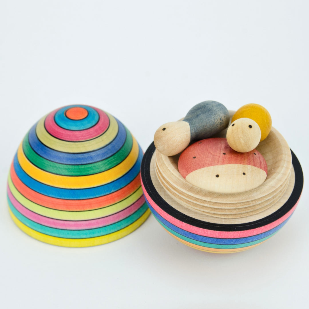 Mader Half Hollow Wooden Egg