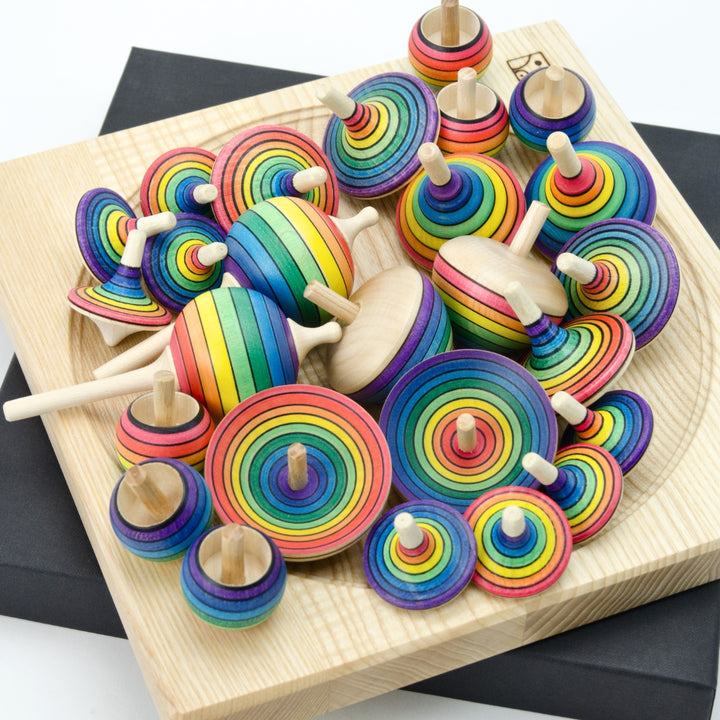 MD-IH306 Mader Large Classroom Spinning Top Set 26 pieces