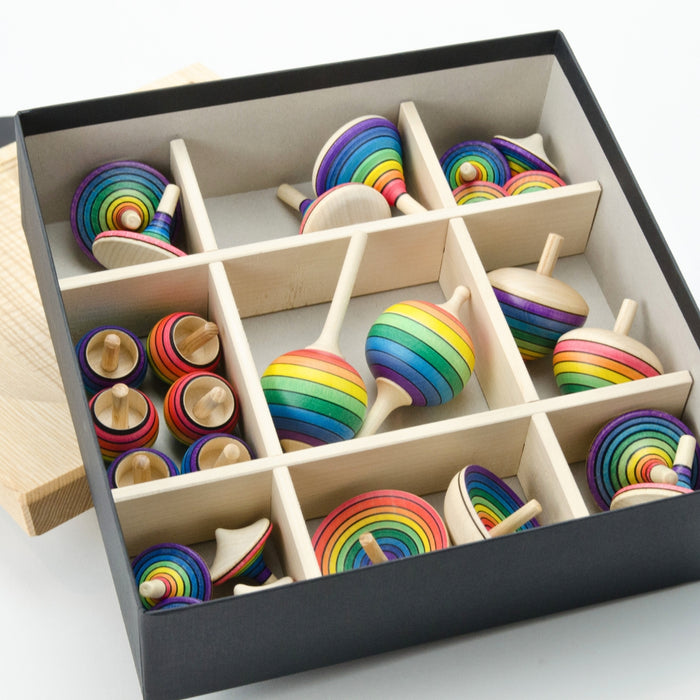 MD-IH306 Mader Large Classroom Spinning Top Set 26 pieces