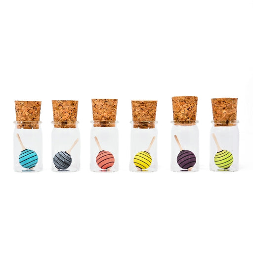 Mader Miniature Spinning Top in Glass Moonberry, Australia