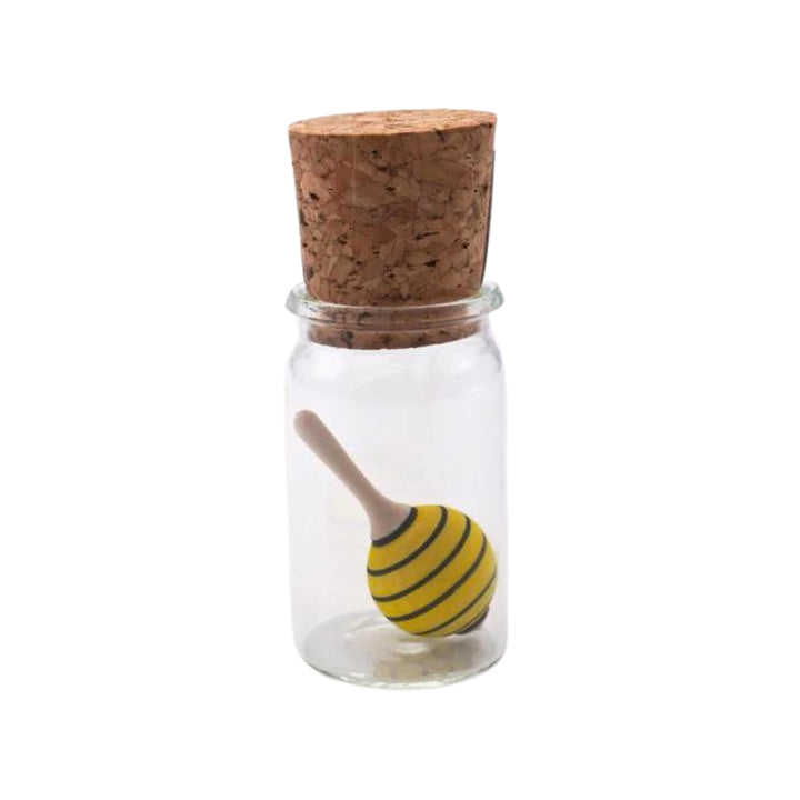 Wooden Spinning Top - Moonberry, Miniature