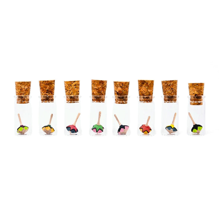 Mader Miniature Spinning Top in Glass Star - Various Colours, Australia