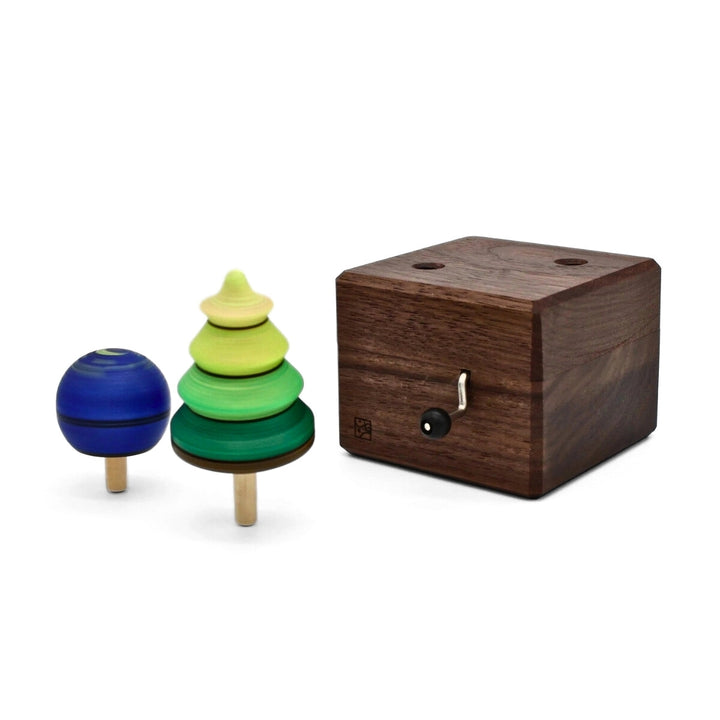 Mader Music Box with Tree Top & Luna Starry Sky Turn Top from Australia