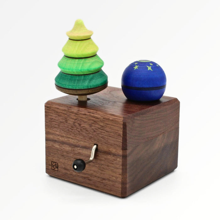 Mader Music Box with Tree Top & Luna Starry Sky Turn Top from Australia