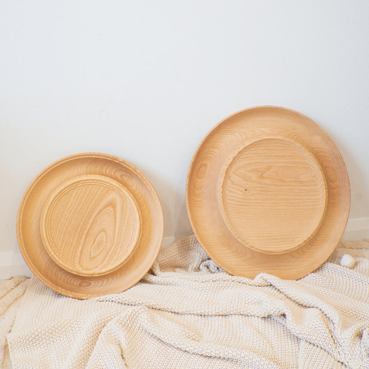 Size Comparison Mader Wooden Rondell Ash for Spinning Tops 