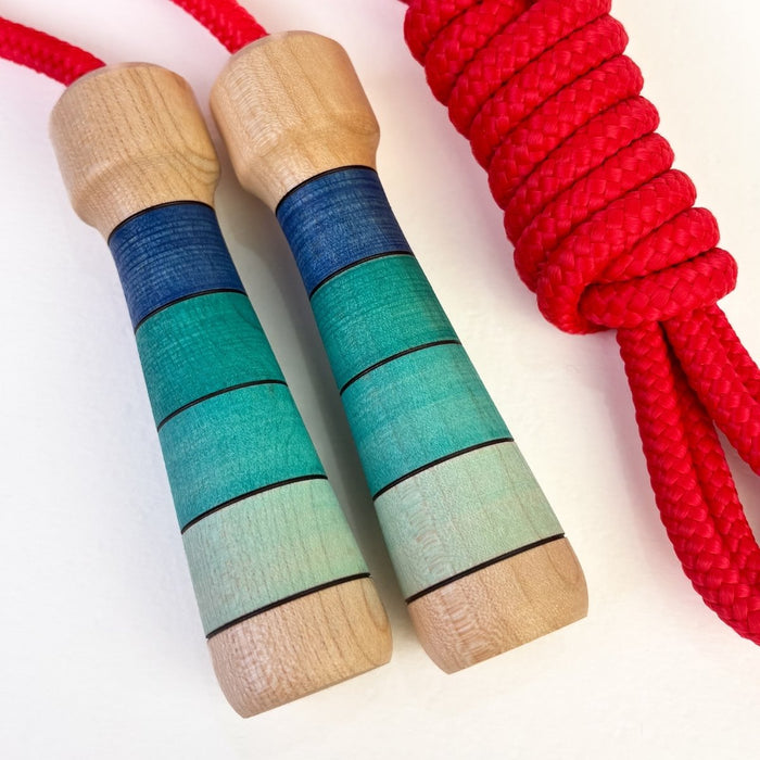 Mader Skipping Rope for Older Children (from 1.4m body height) with Red Rope and Blue Handle - Online, Australia