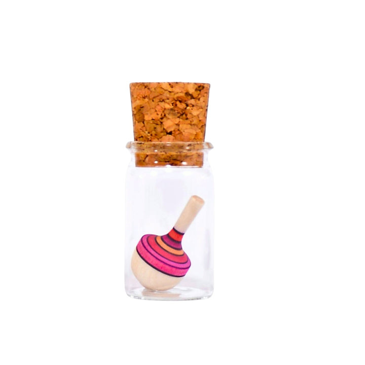 Mader Toy Wooden Miniature Spinning Top - Traditional, Egg - Australia