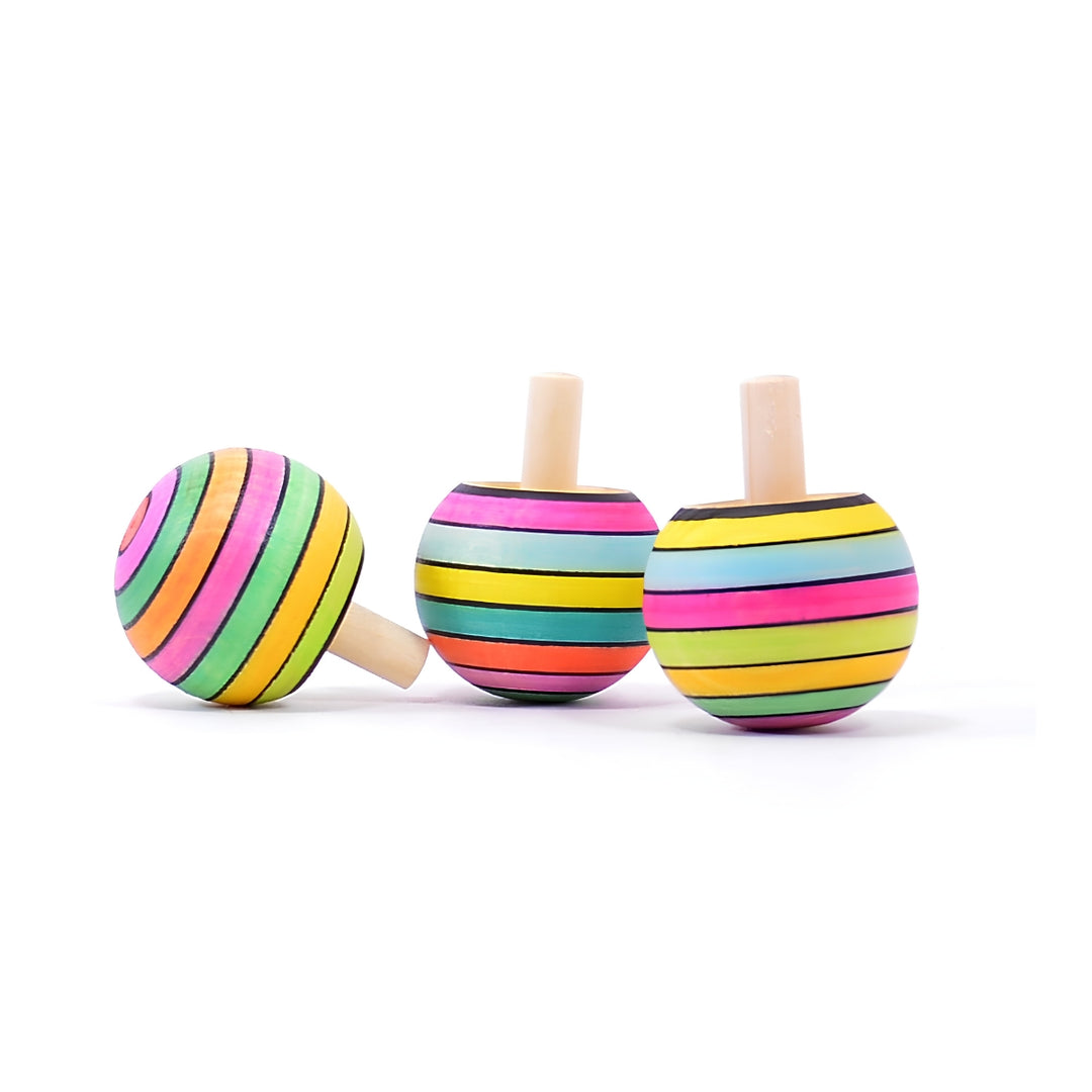 Mader Spinning Top - Turn Over - Wooden Toy, Australia