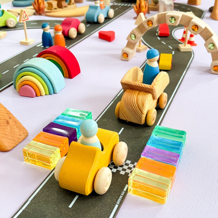 Magellan MyRoads MDF Wooden Roads for Vehicle Play - Online, Australia