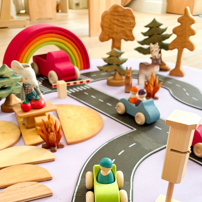 Magellan MyRoads MDF Wooden Roads for Vehicle Play - Online, Australia