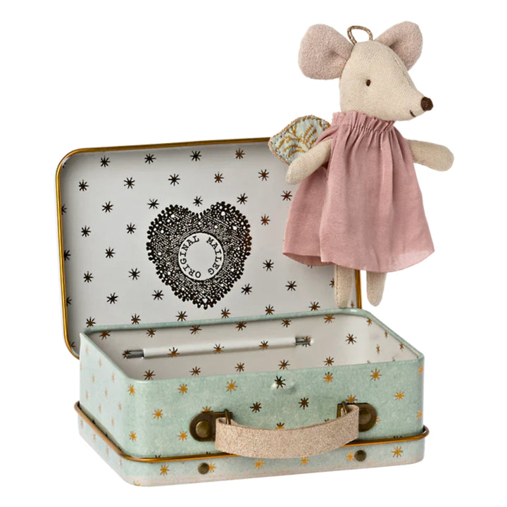 Maileg Angel Mouse in Suitcase from Australia