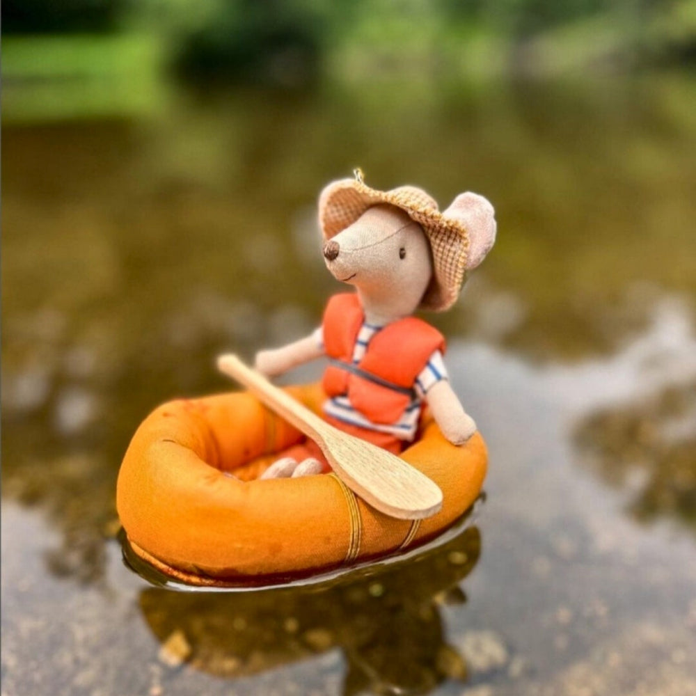 ML-5011440000 Miniature Maileg Rubber Boat Mouse (2024) from Australia