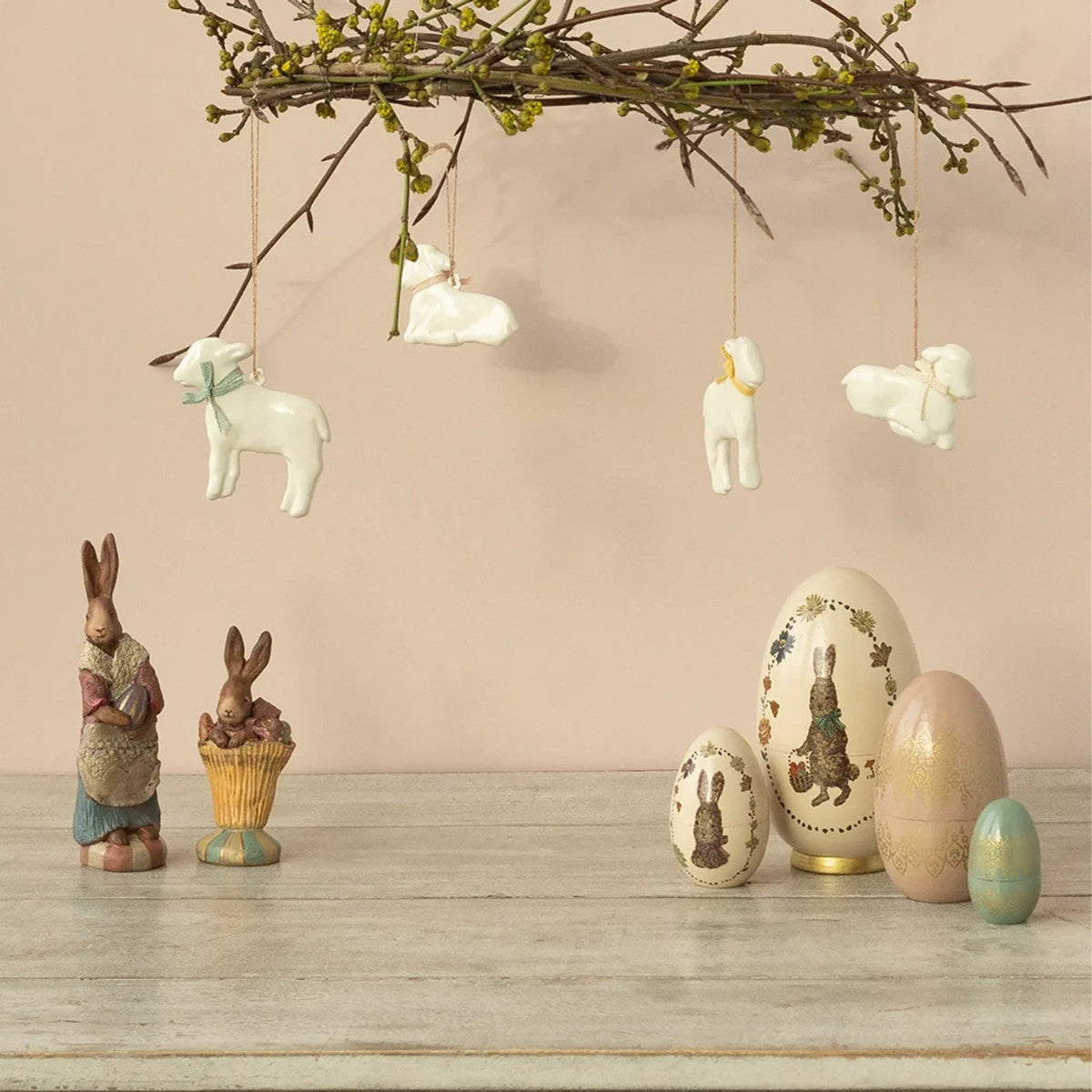 Maileg Easter Bunny No Decoration Figurine, Australia