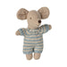 Maileg Baby Mouse in Carry Cot - Blue (2025), Australia