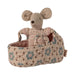 Maileg Baby Mouse in Carry Cot - Rose (2025), Australia