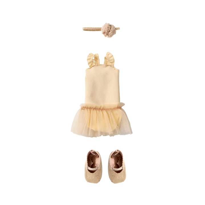 Maileg Ballet Suit And Skirt Cream Size 2 - Australia