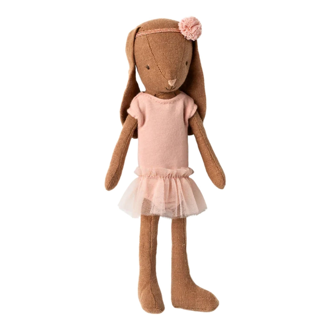 Maileg Bunny Size 1 Brown Ballet Suit and Skirt - Australia
