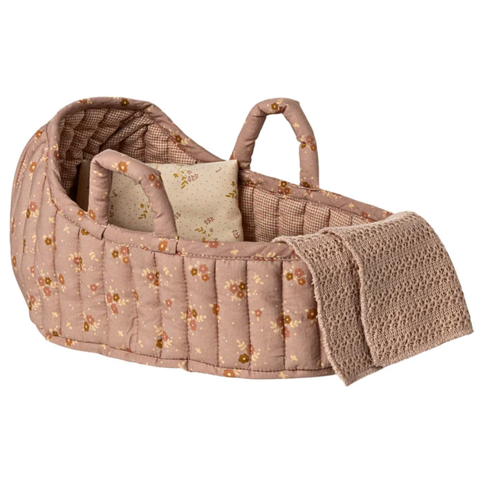 Maileg Carry Cot Large - Rose Pink - Australia