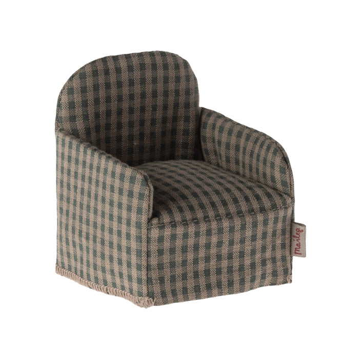 ML-5011441302 Maileg Chair for Mouse Green Checker (2024) from Australia
