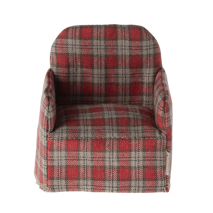 ML-5011441303 Maileg Chair for Mouse Red Cheker (2024) from Australia