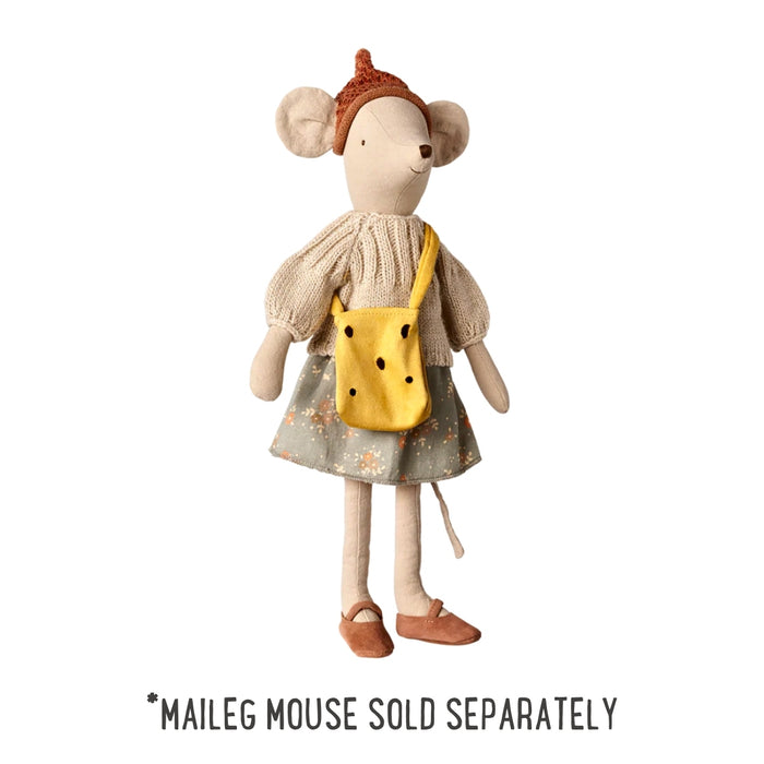 Maileg Cheese Bag Medium Mouse - Australia