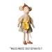Maileg Cheese Bag Medium Mouse - Australia