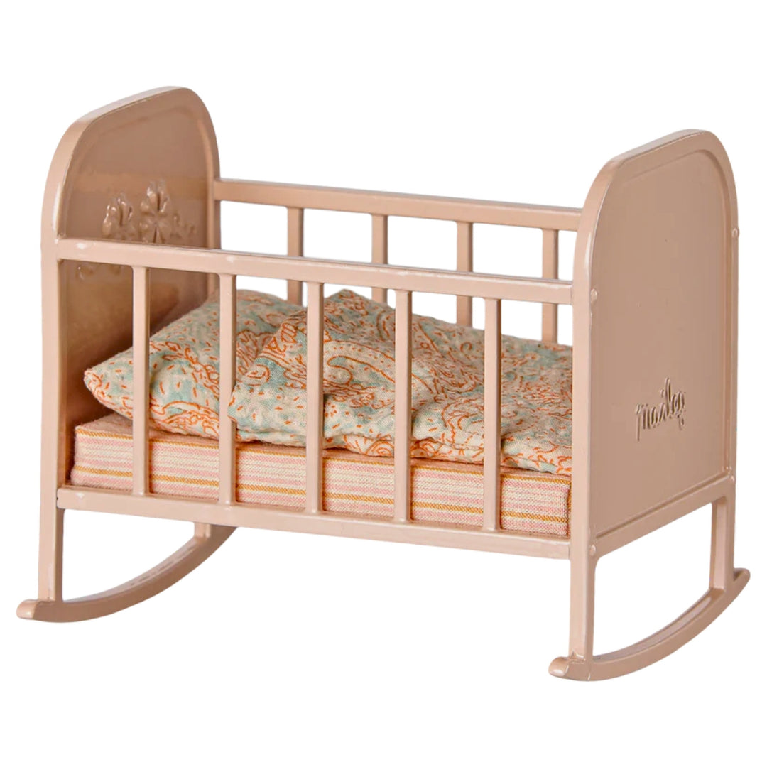 Maileg Cradle - for My Rabbits/Bunnies - Light Rose (2026) - Australia