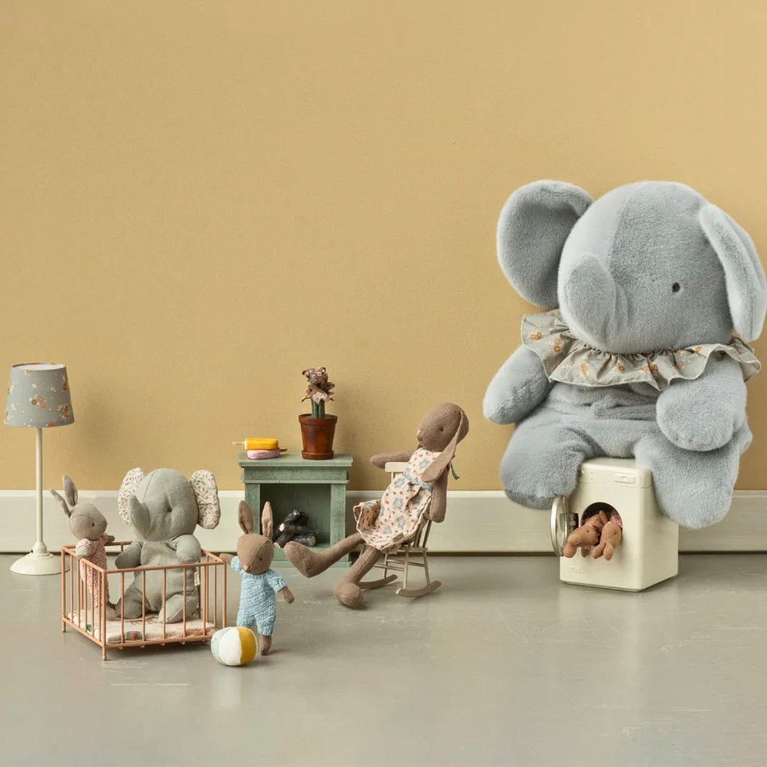Maileg Rabbit Micro Sand - Baby Set, Rose (2025), Australia