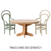Maileg Dining Table for Mouse - Oval, Natural (2025), Australia