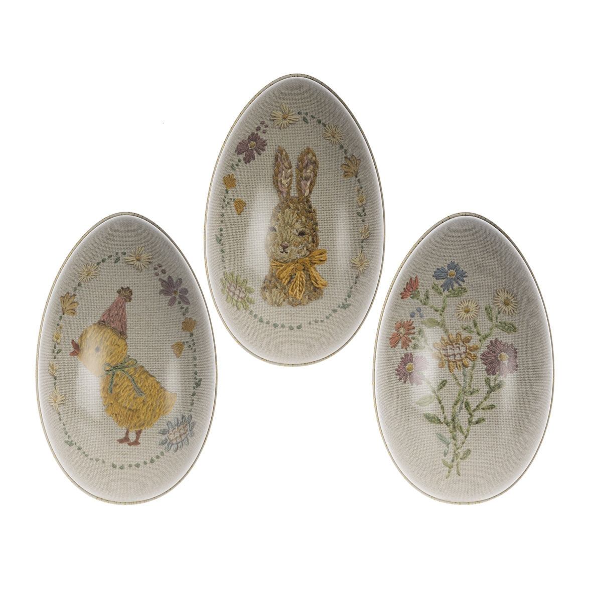 Maileg Easter Egg With Micro Lamb, Small - Powder main image 1