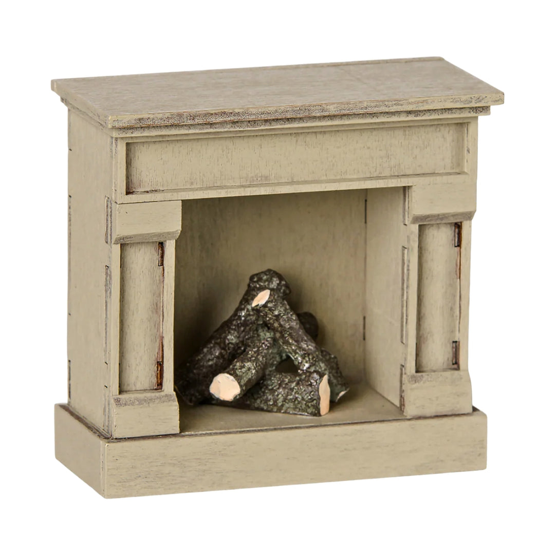 Maileg Fireplace - for Mouse - Off White (2026) - Australia