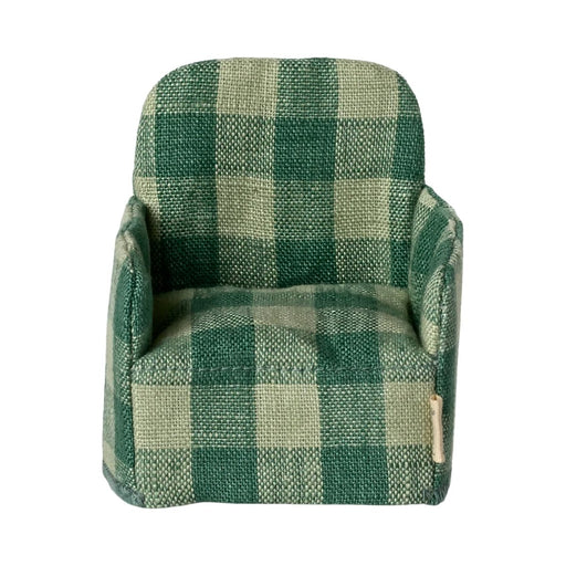 Maileg Folding Chair Mouse Green Check (2025) from Australia