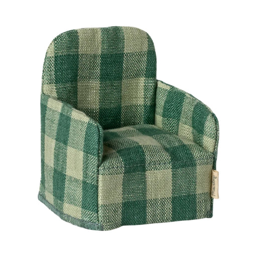 Maileg Folding Chair Mouse Green Check (2025) from Australia