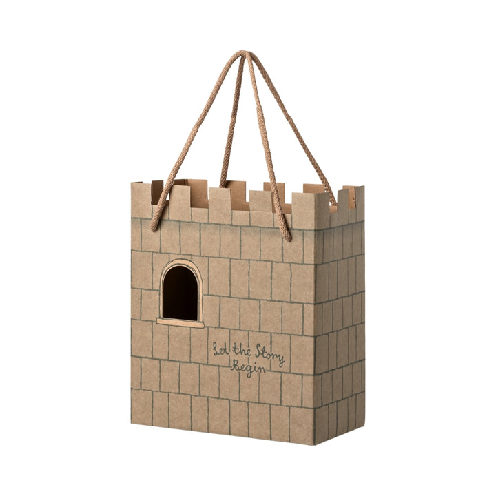 Maileg Gift Bag - Castle, Mint (2026), Australia