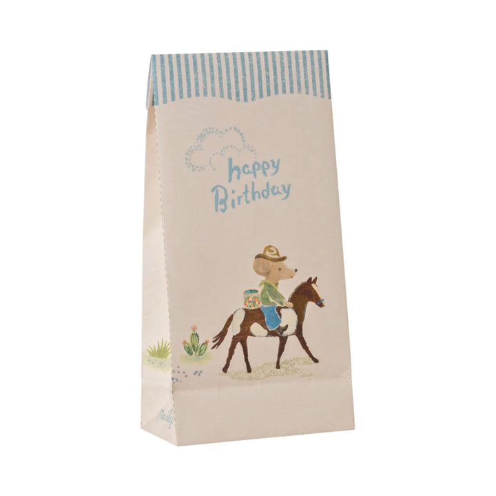 Maileg Gift Bag - Happy Birthday, Cowboy (2026), Australia