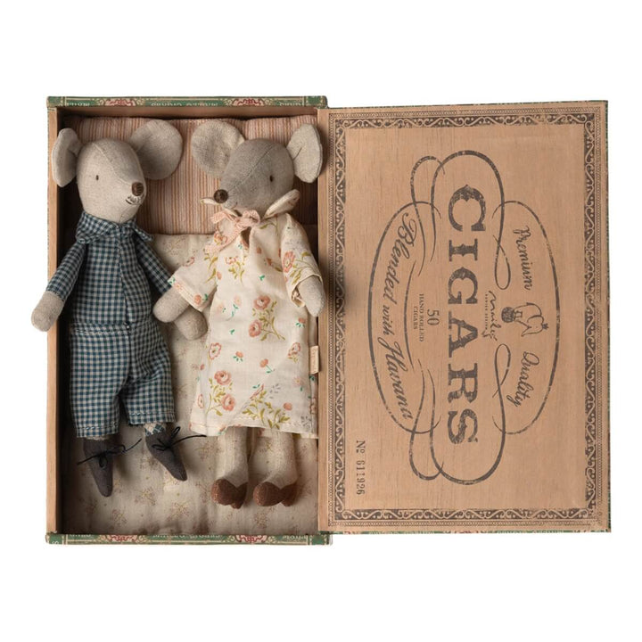 ML-5017330300 Maileg Grandpa and Grandma Mice in box (2023)