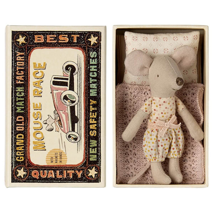 ML-5017410000 Maileg Little Sister Mouse in Matchbox (2024)