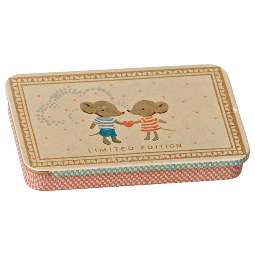 Maileg Metal Box with Sliding Lid - Mice (2026) - Australia