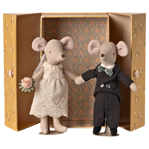 Maileg Mice Mum & Dad in Box Set of 2 - Wedding Couple, Australia