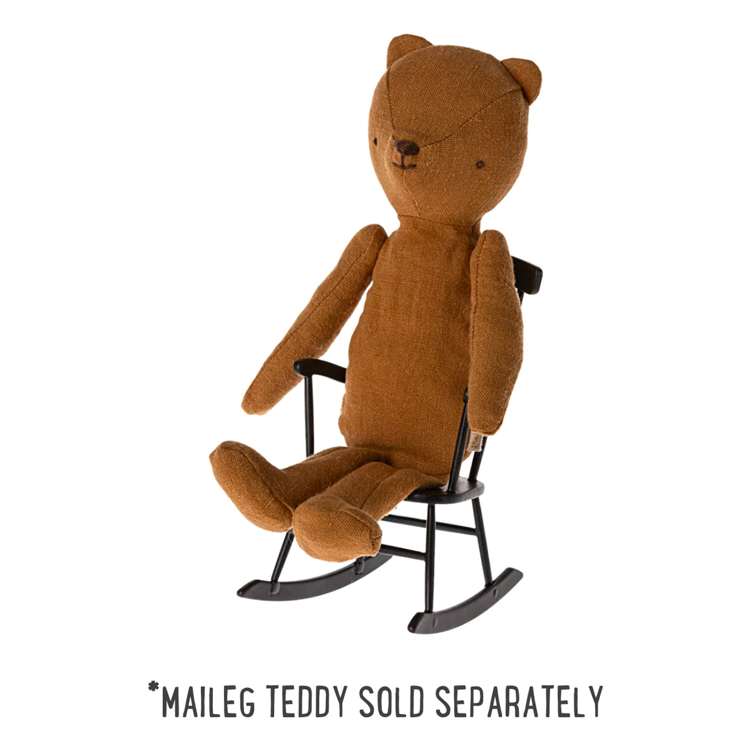 Maileg Mini Rocking Chair - Anthracite (2024) from Australia