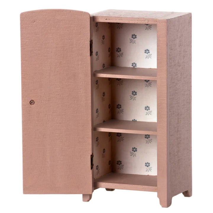 Maileg Mini Wardrobe Cabinet in Light Rose Pink from Australia