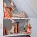 Maileg Mini Wardrobe Cabinet in Light Rose Pink from Australia
