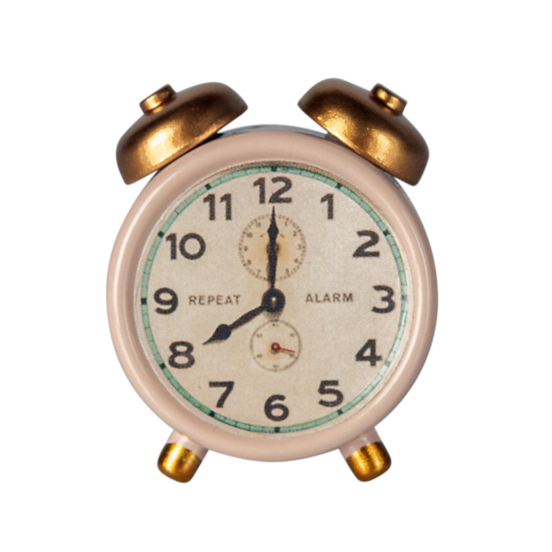 ML-5011510000 Maileg Mouse Alarm Clock (2025) Powder