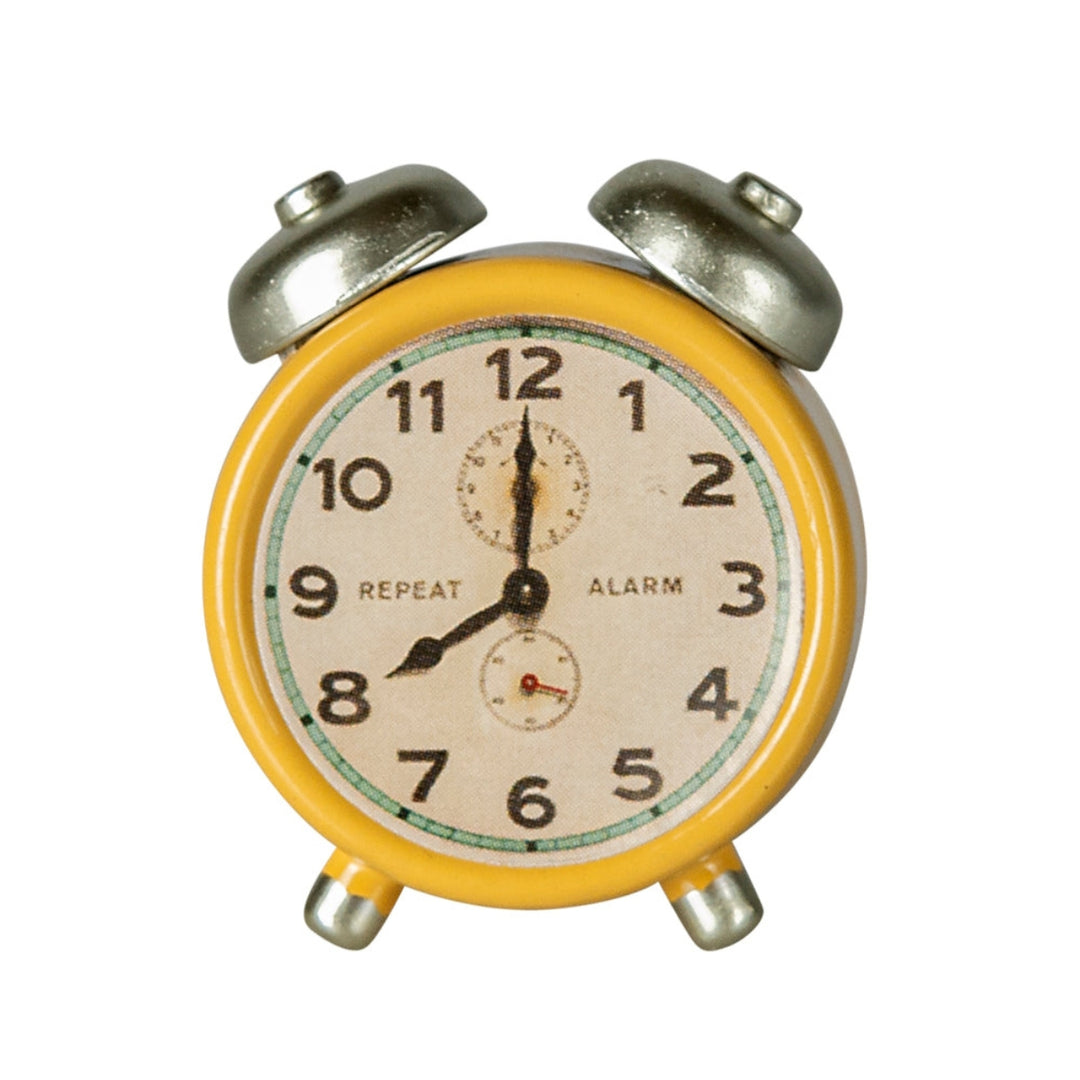 ML-5011510002 Maileg Mouse Alarm Clock (2025) Yellow
