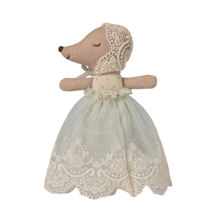 Maileg Mouse Baby in Gown - Mint (2026), Australia
