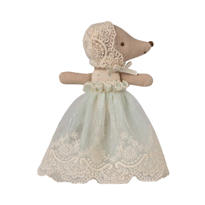 Maileg Mouse Baby in Gown - Mint (2026), Australia